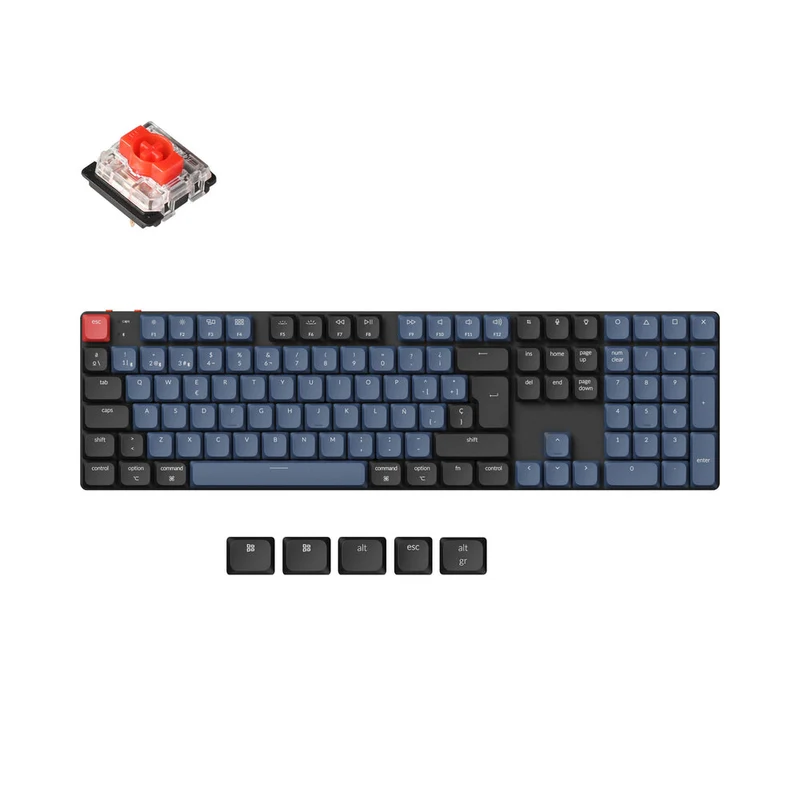 Teclado Mecánico Personalizado Inalámbrico Keychron K5 Pro QMK/VIA Colección de Distribución ISO