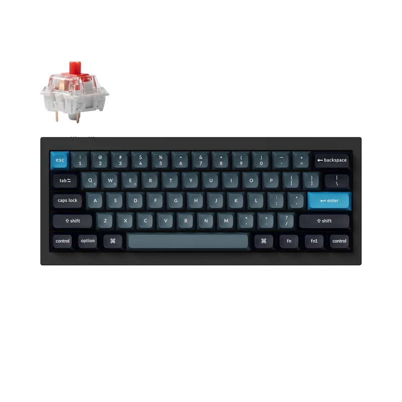 Teclado Mecánico Personalizado Inalámbrico Keychron Q4 Pro QMK/VIA (Teclado US ANSI)