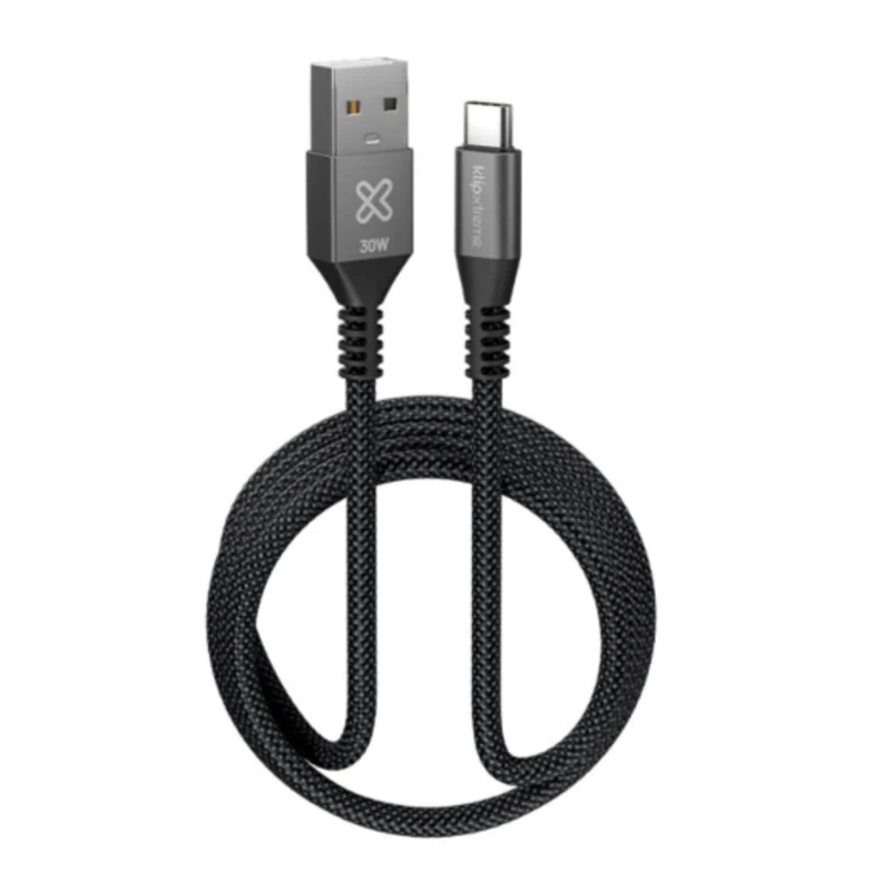 Klip Xtreme Cable USB Tipo A- a Tipo USB C 1.8 Metros, KAC-050-6FT