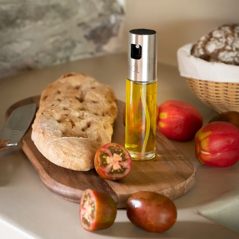 Aceitera en spray de acero inoxidable