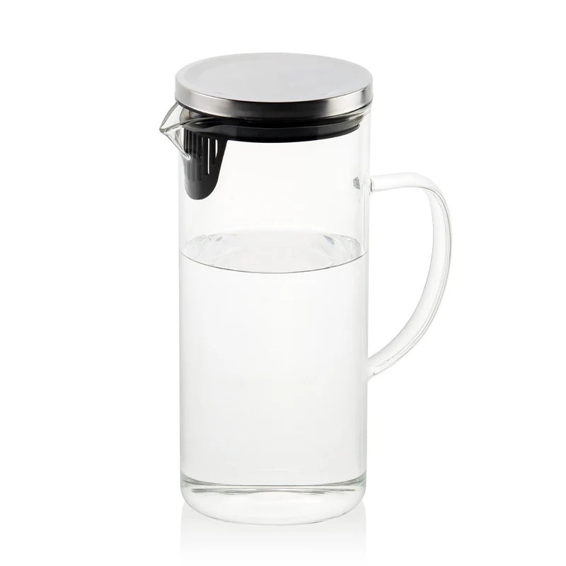 Jarra de agua de cristal