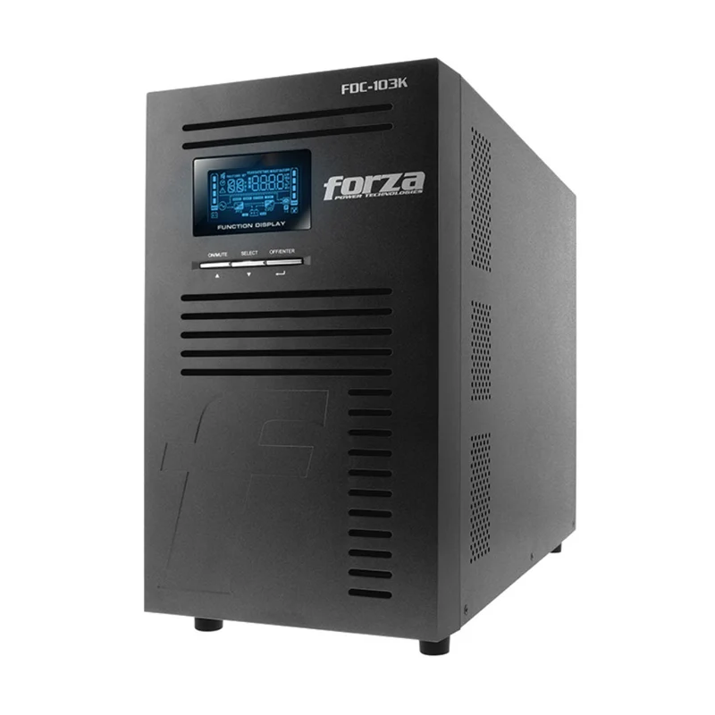 Forza UPS Regulador LCD Smart 3000VA/3000W 8 Salidas, FDC-103K
