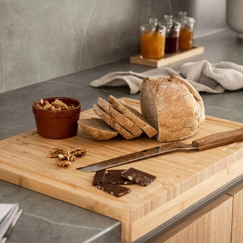 Tabla de corte de bambú para cocina