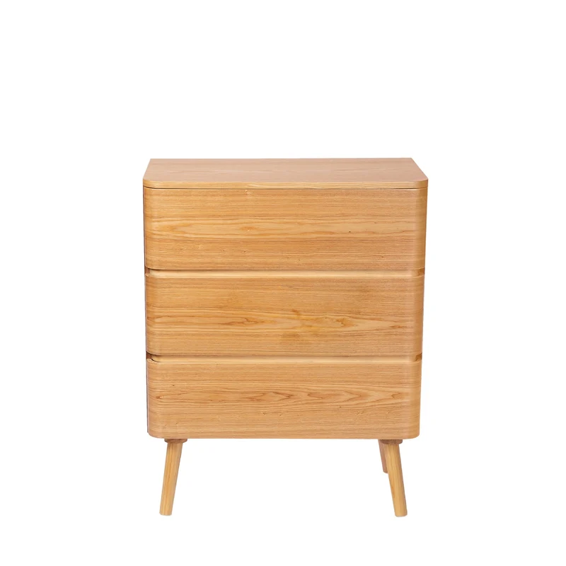 Cajonera de 3 cajones moderna de madera