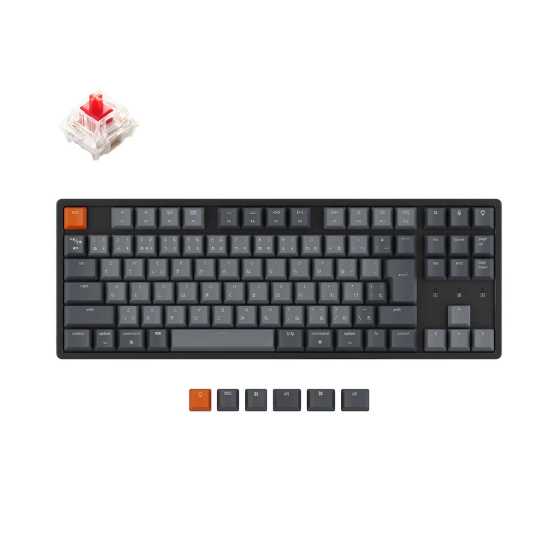 Teclado mecánico inalámbrico Keychron K8 (disposición japonesa JIS)