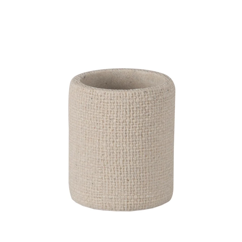 Portacepillos de baño con textura
