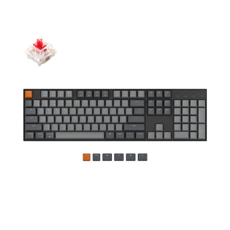 Teclado mecánico inalámbrico Keychron K10 (teclado US ANSI)