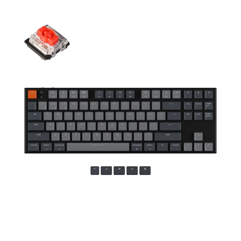 Teclado mecánico inalámbrico Keychron K1 (Version 5) (Teclado US ANSI)