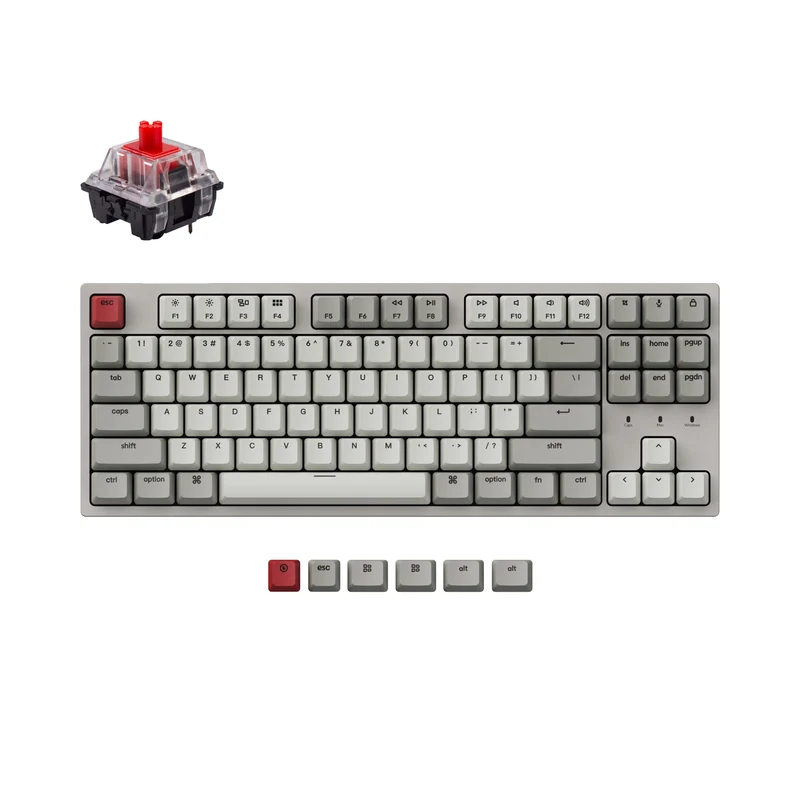 Teclado mecánico con cable Keychron C1 (Teclado US ANSI)