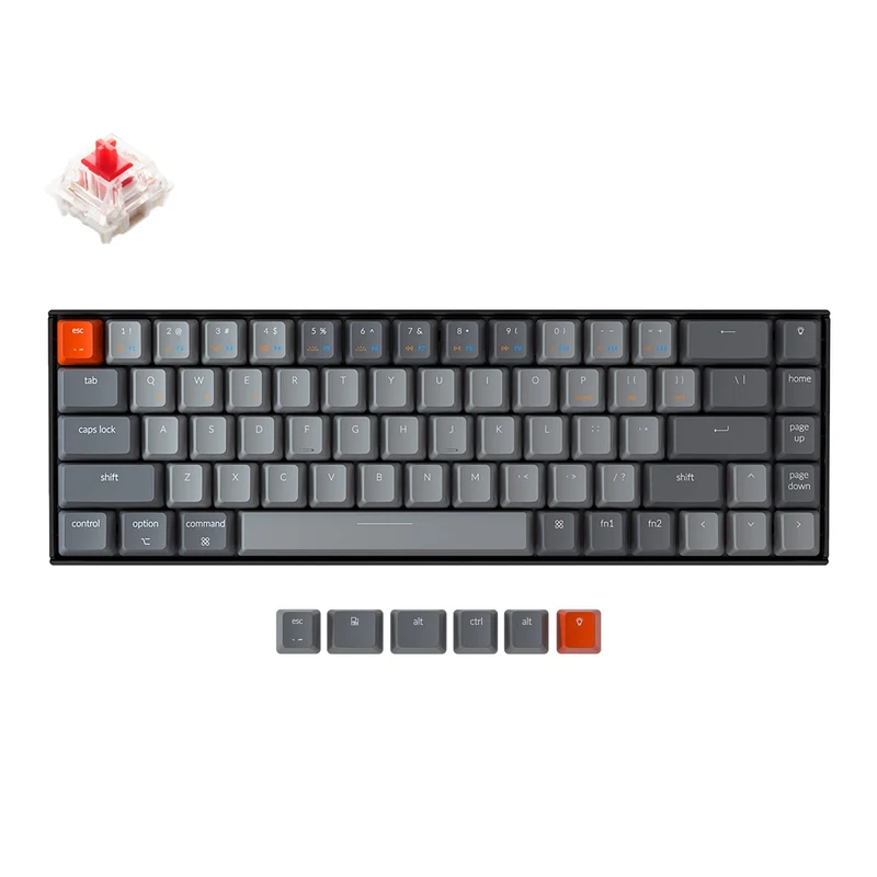 Teclado mecánico inalámbrico Keychron K6 (teclado US ANSI)