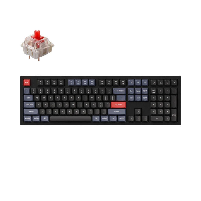 Teclado Mecánico Personalizado Keychron Q6 QMK (Teclado US ANSI)