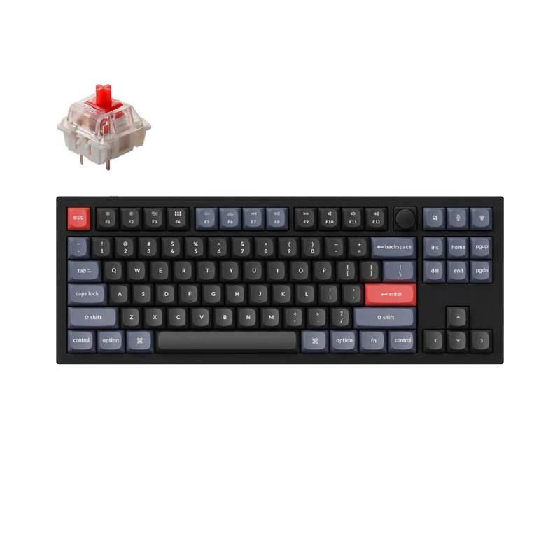 Teclado Mecánico Personalizado Keychron Q3 QMK (Teclado US ANSI)