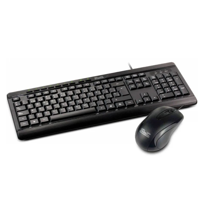 Klip Xtreme Kit Teclado y Mouse Alámbricos USB (KCK-251S)