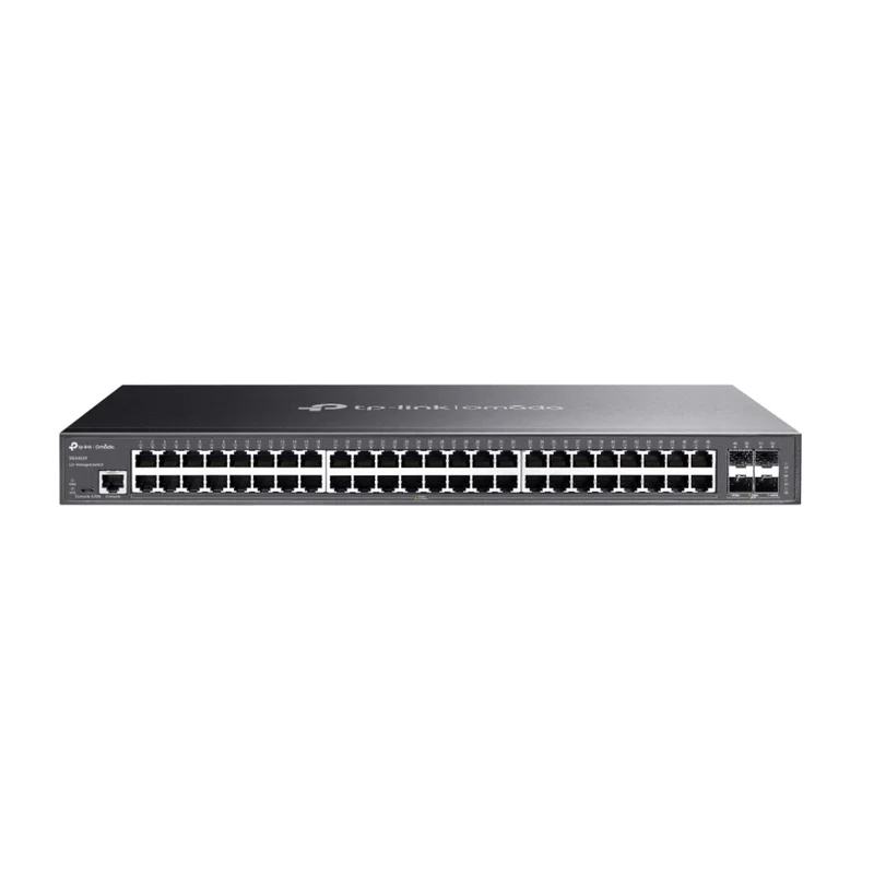 TP-Link Omada Switch Administrado JetStream de 48 Puertos Gigabit L2+ con 4 Ranuras 10GE SFP+, SG3452X