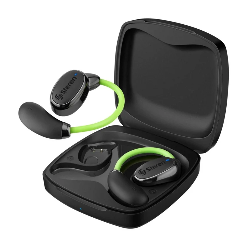 Steren Audífonos Inalámbricos Touch True Wireless Tipo OWS, AUD-7150