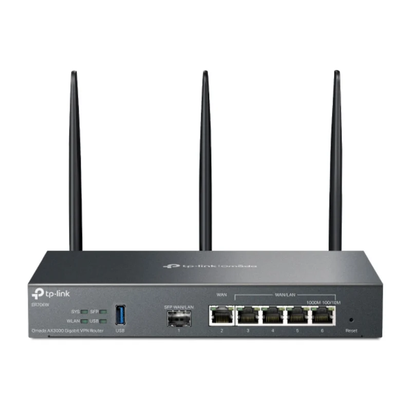 TP-Link Router Wi-Fi 6 Doble Banda Omada AX3000, ER706W
