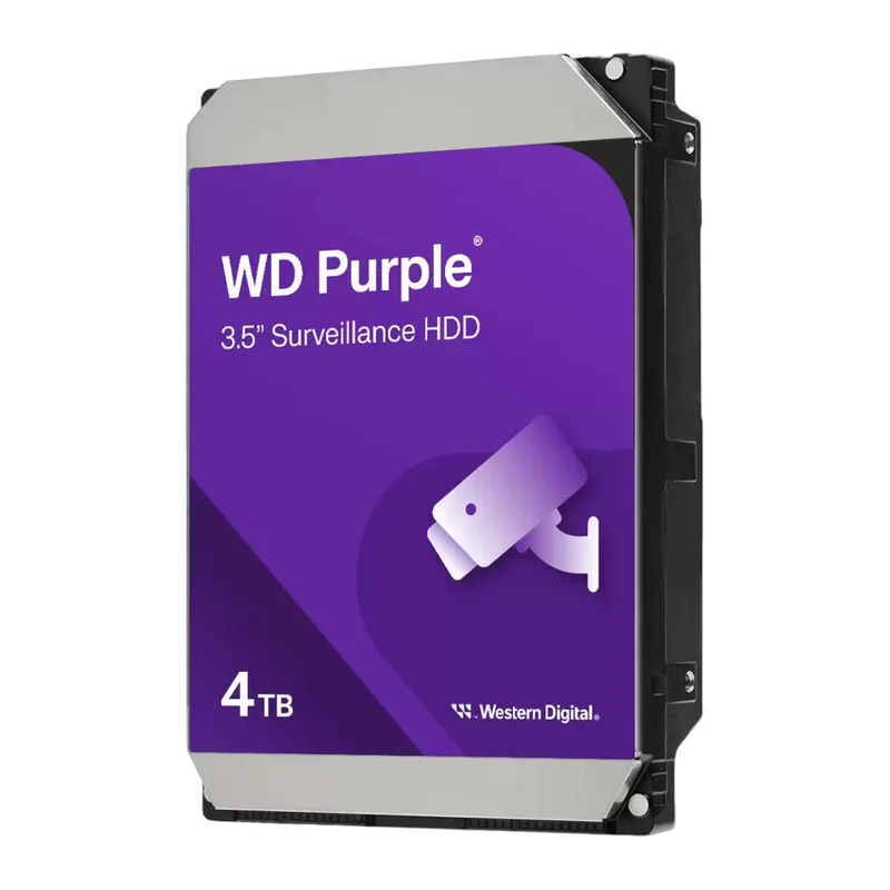 Western Digital Disco Duro Interno para Videovigilancia 4 TB 3.5" Purple, WD44PURZ