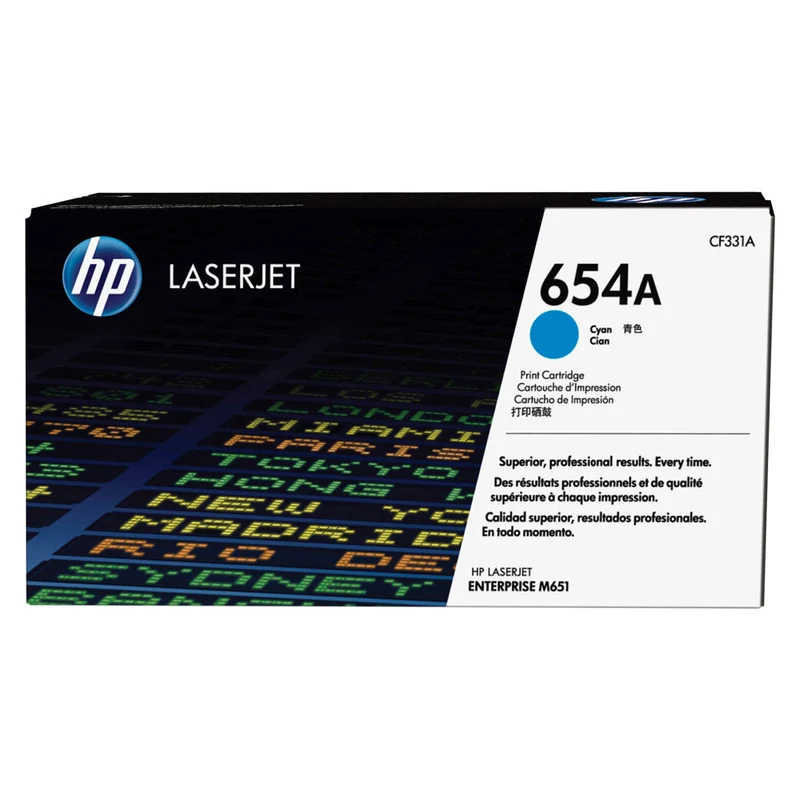 HP Tóner Original 654A para LaserJet Enterprise