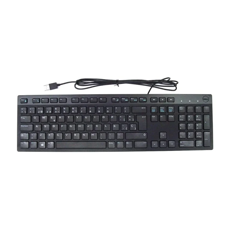 Dell Teclado Alámbrico USB en Español KB216 (8NYJV)