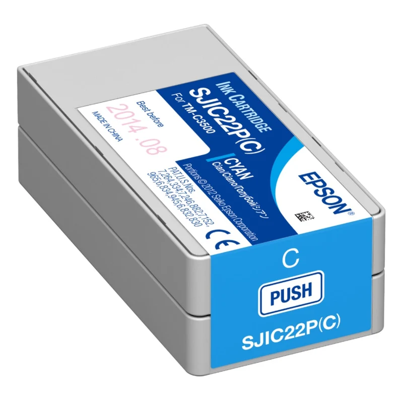 Epson Cartucho de Tinta Cyan SJIC22P