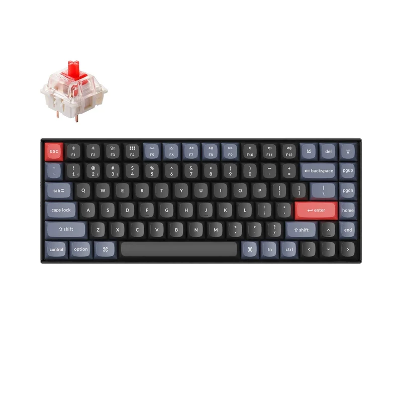 Teclado Mecánico Personalizado Inalámbrico Keychron K2 Pro QMK/VIA (Distribución ANSI de EE. UU.)