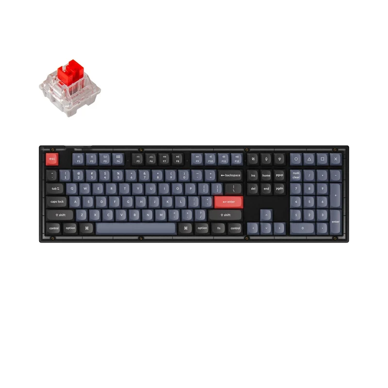 Teclado Mecánico Personalizado Keychron V6 QMK (Teclado US ANSI)