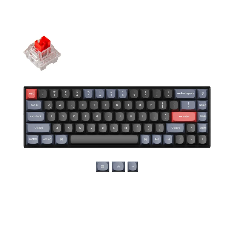 Teclado Mecánico Personalizado Inalámbrico Keychron K6 Pro QMK/VIA (Teclado US ANSI)
