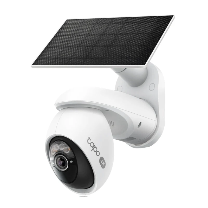 TP-Link Tapo Cámara de Seguridad Smart Wi-Fi 8 MP con Panel Solar, Tapo C660 KIT