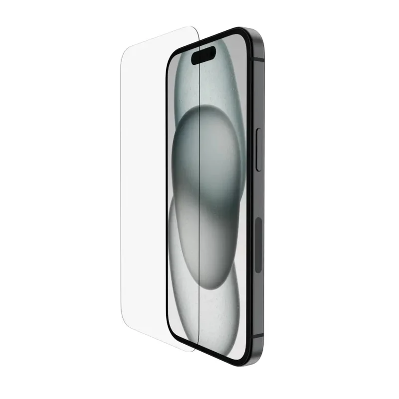 Belkin Protector de Pantalla Templado Antimicrobial para iPhone 14 Pro/Iphone 15