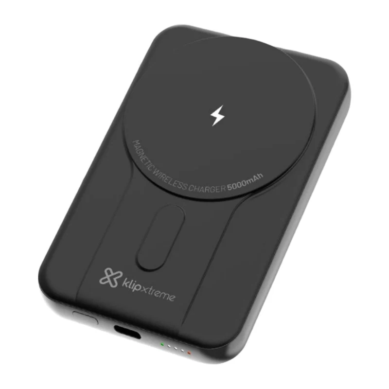Klip Xtreme Power Bank Batería Externa Magnética 5,000 mAh, KPB-350