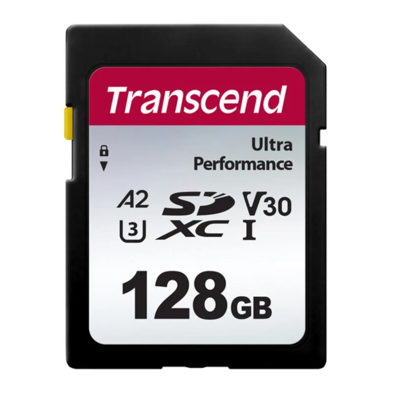 Transcend Tarjeta de Memoria Alta Velocidad para 4K UHD, SDXC 340S