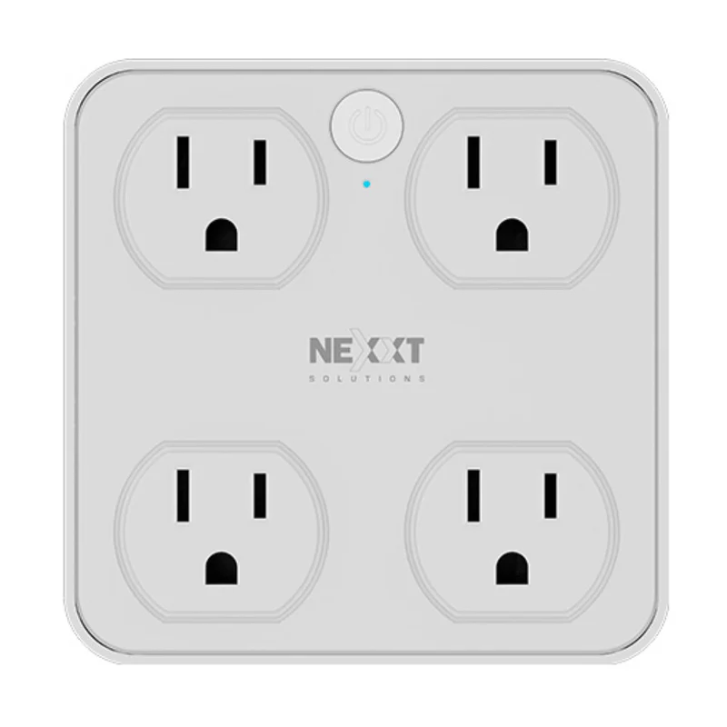 Nexxt Solutions Protector de Sobretensión Inteligente con USB-A y USB-C 4 Canales, NHP-T615