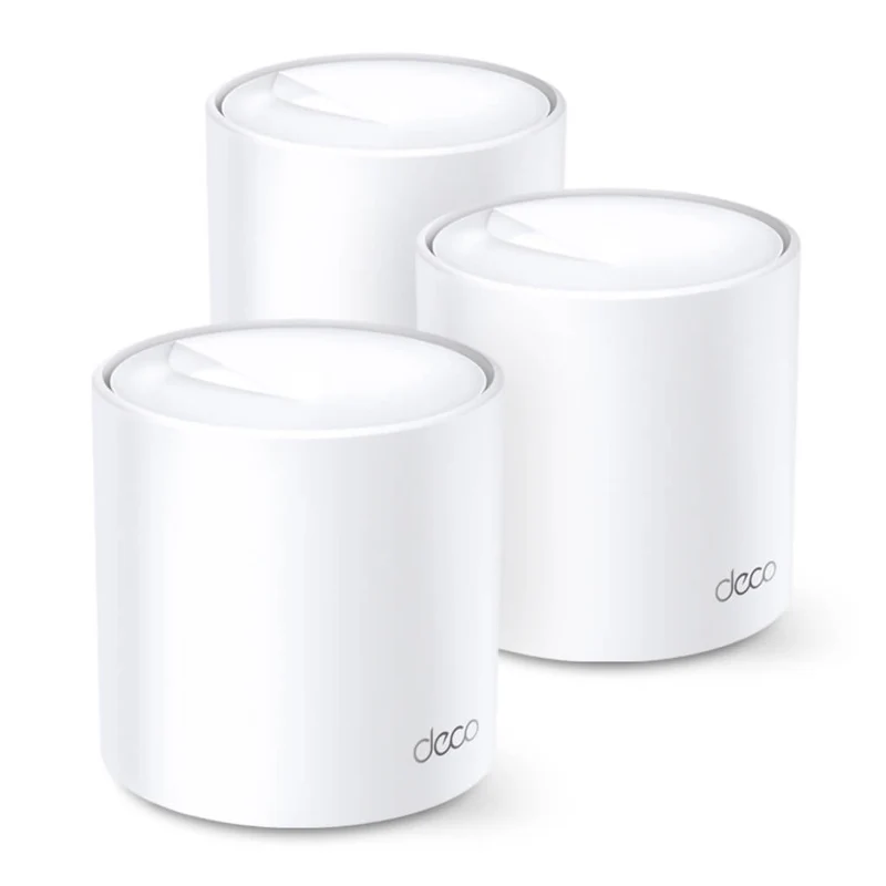TP-Link Tapo Set Sistema Mesh Wi-Fi 6 AI Deco X20, 3 Piezas