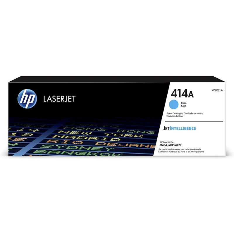 HP Tóner LaseJet Cian HP414A (W2021A), 2100 Páginas