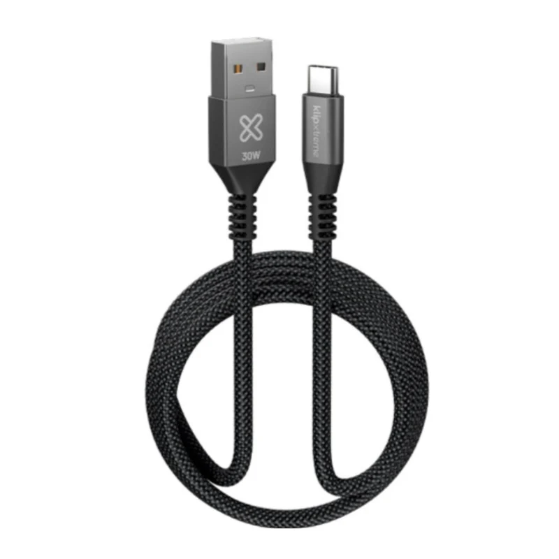 Klip Xtreme Cable USB Tipo A- a Tipo USB C 3 Metros, KAC-050-10FT