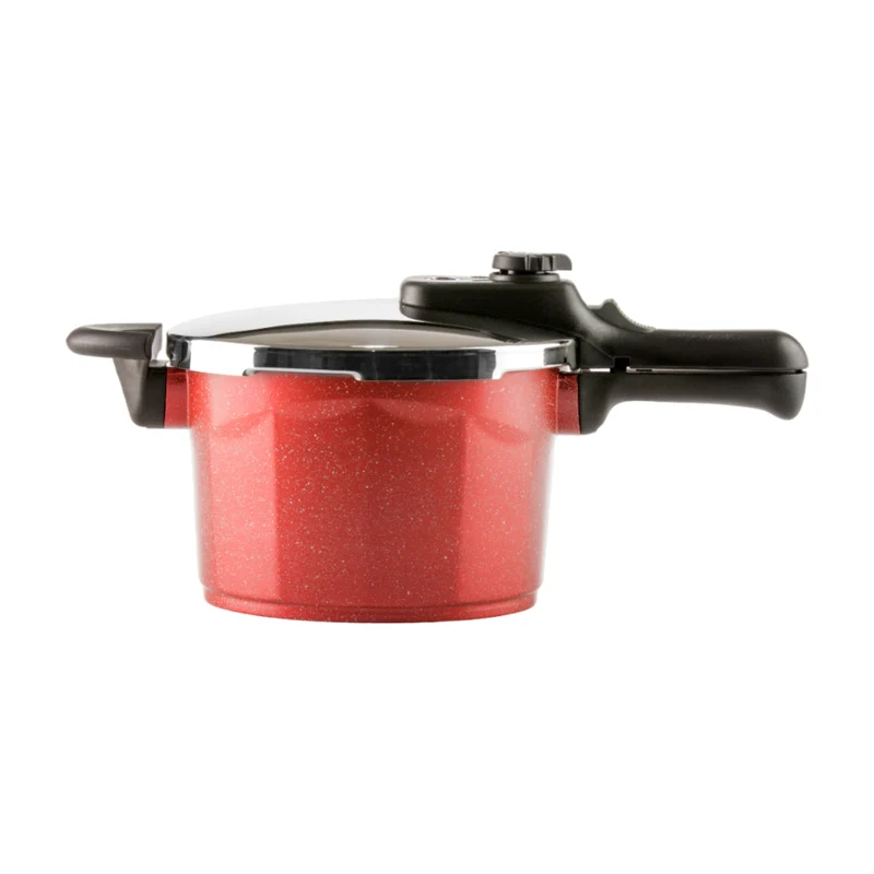 Picca Olla de Presión Antiadherente de Mármol Veneto, 5 Litros
