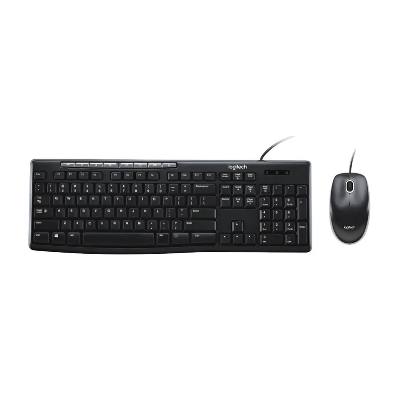 Logitech Kit Teclado y Mouse USB MK200