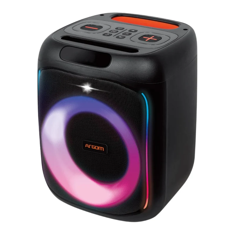 Argom Parlante Inalámbrico Bluetooth Premium Rave Box 65, ARG-SP-4050BK