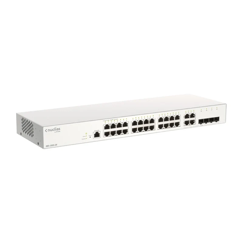 D-Link Switch Gigabit Gestionado en la Nube 28 Puertos, DBS-2000-28