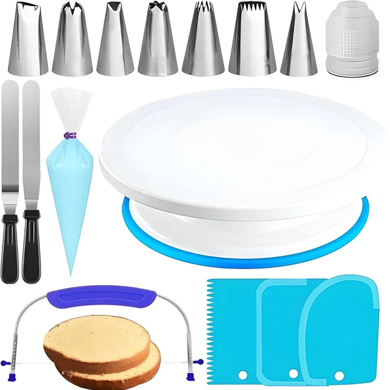 Miomu Set De 35 Herramientas Para Pastelería