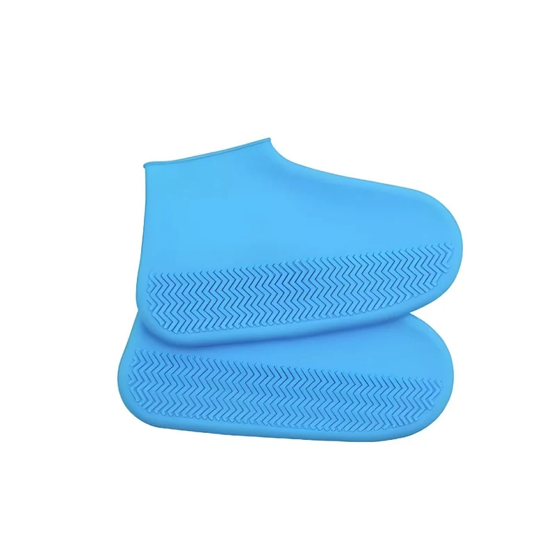 Miomu Protectores Impermeables de Silicón Celeste para Zapatos