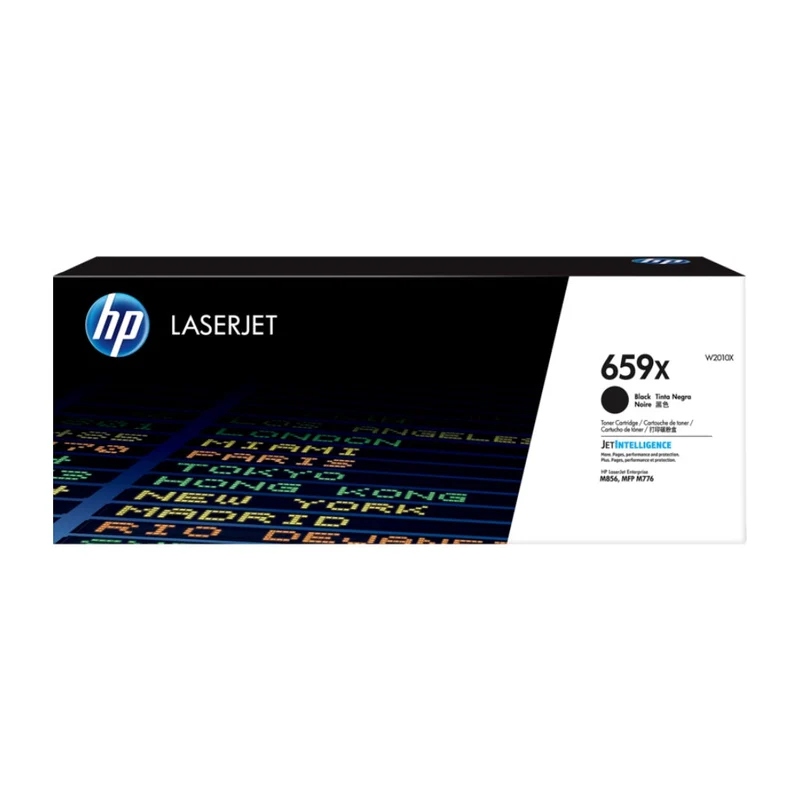 HP Cartucho de Tinta Original LaserJet 659X Negro, W201