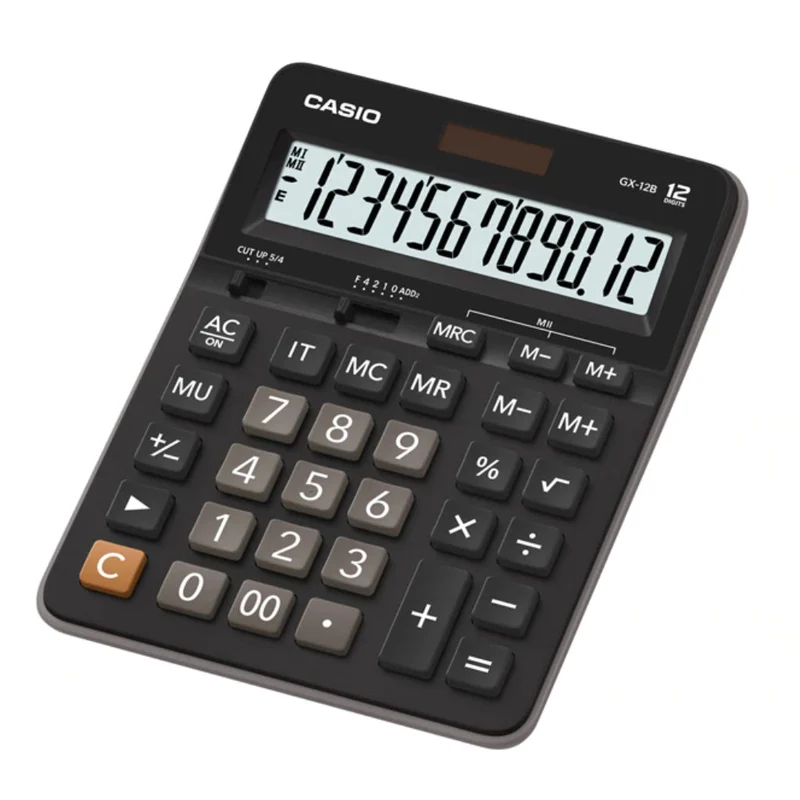 Casio Calculadora de Escritorio GX-12B
