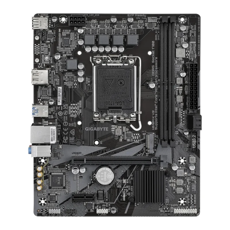 Gigabyte Tarjeta Madre LGA1700 DDR5 Micro ATX, H610M K V2