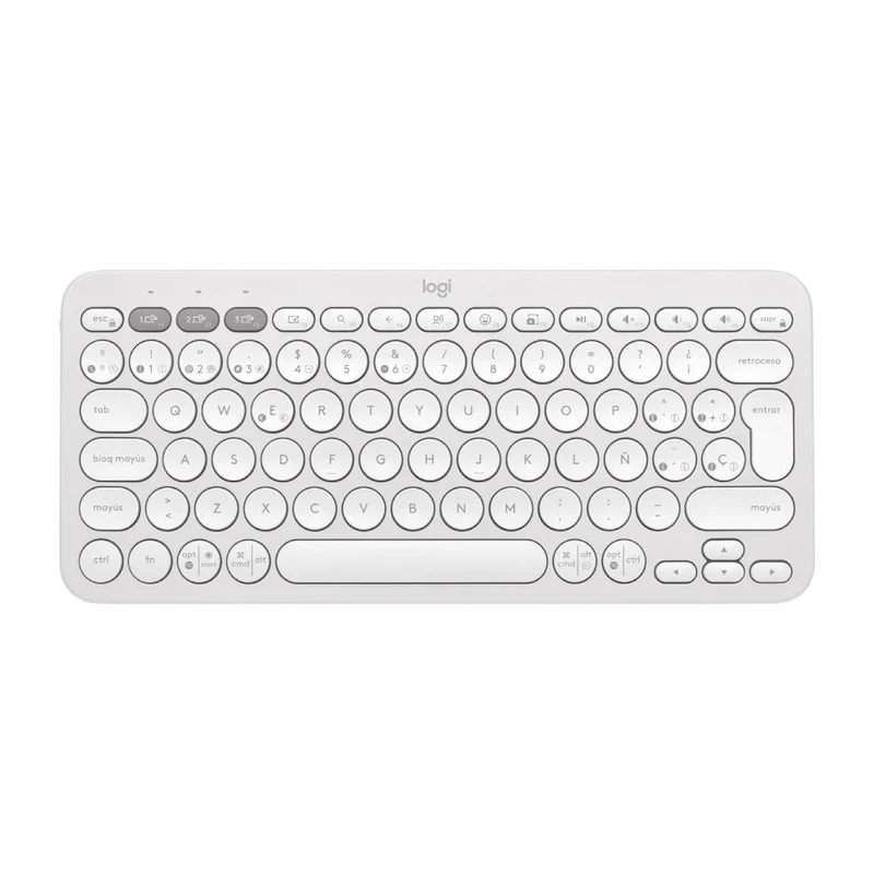 Logitech Teclado Inalámbrico Pebble 2 K380S
