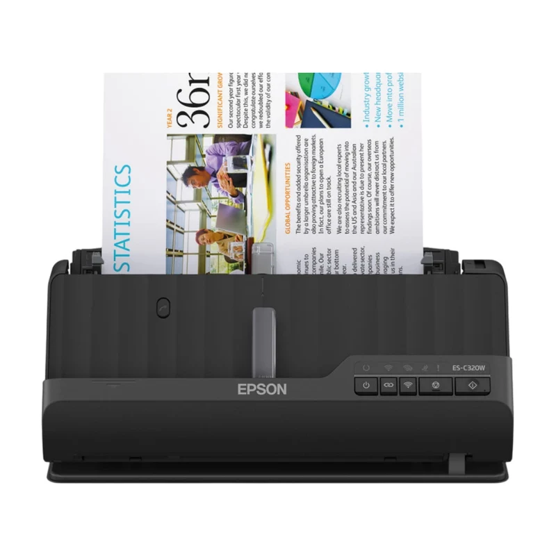 Epson Escáner Compacto Inalámbrico ES-C320W, B11B270201