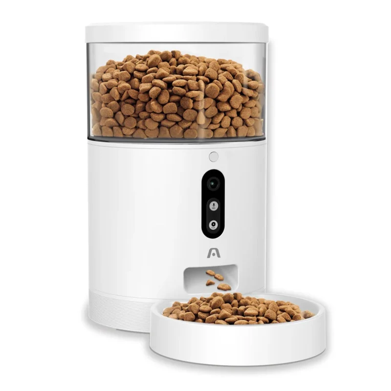Argom Dispensador de Alimentos Inteligente para Mascotas Furconnect 71, ARG-SV-8071WT