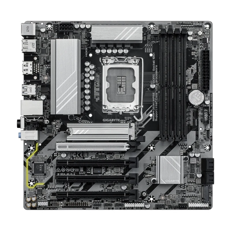 Gigabyte Tarjeta Madre Ultra 4xDDR5 Micro ATX, B860M DS3H WIFI6E
