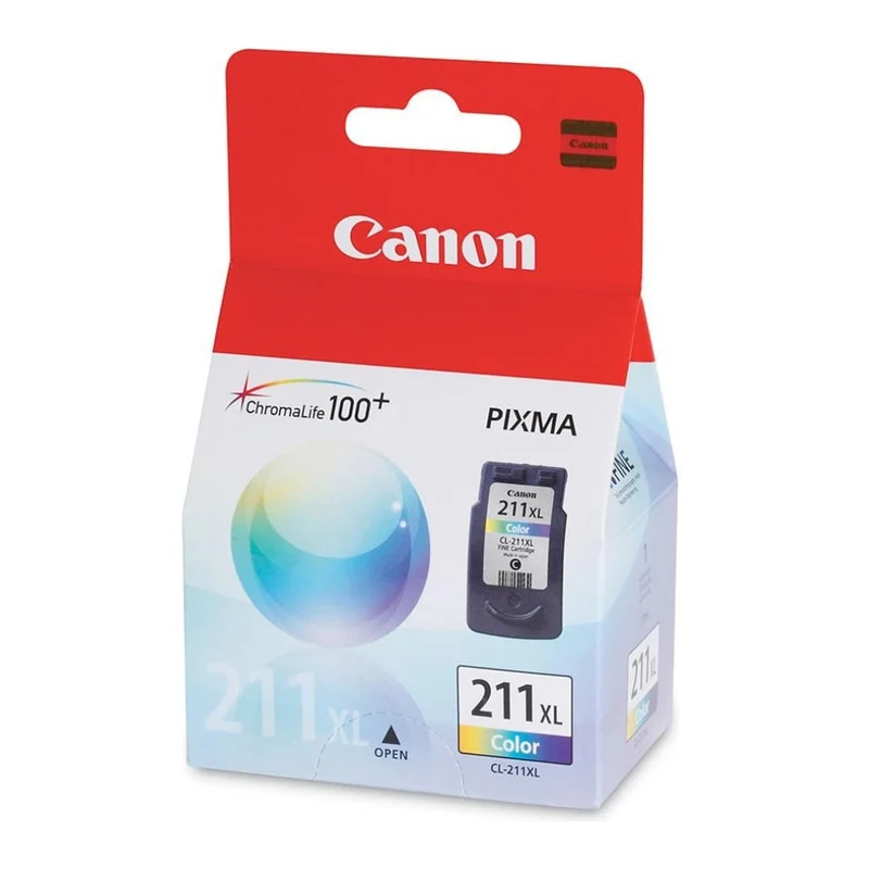 Canon Cartucho de Tinta Tricolor CL-211XL CLR, 2975B017AA