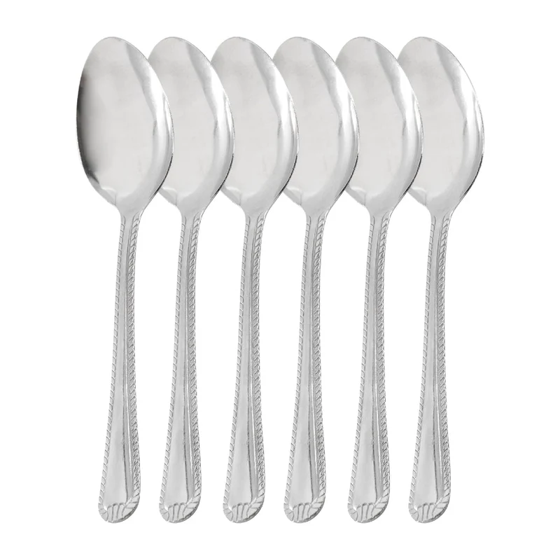 Gibson Set de Cucharas de Acero Inoxidable Tustin, 6 Piezas